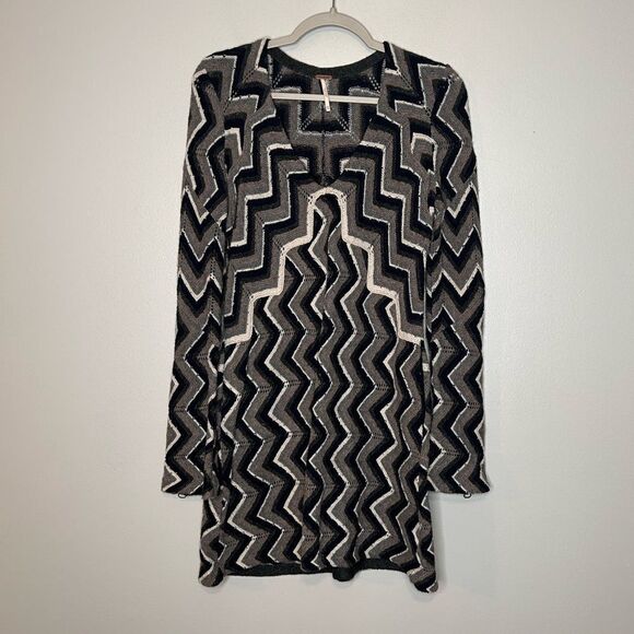 Free People Rhiannon Chevron Crochet Dress - Picture 3 of 7